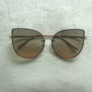 🧡Glam Cat Eye Gradient Metal Shades